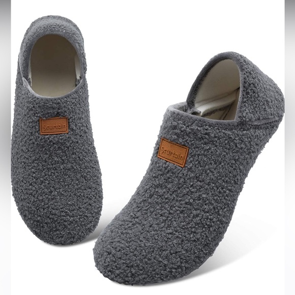 NWT Scurtain Unisex Adults Rubber Sole Slippers - Picture 3 of 10